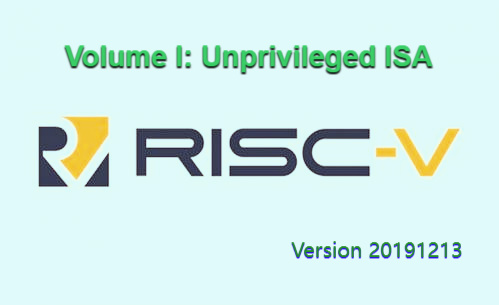 Unprivileged Spec(1)--RV32I